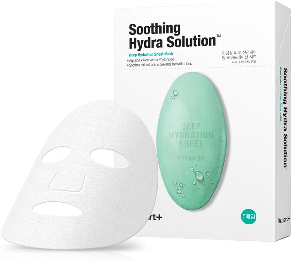 Dr. Jart+
Dermask™ Water Jet Soothing Hydra Solution Face Mask x 5Masks
