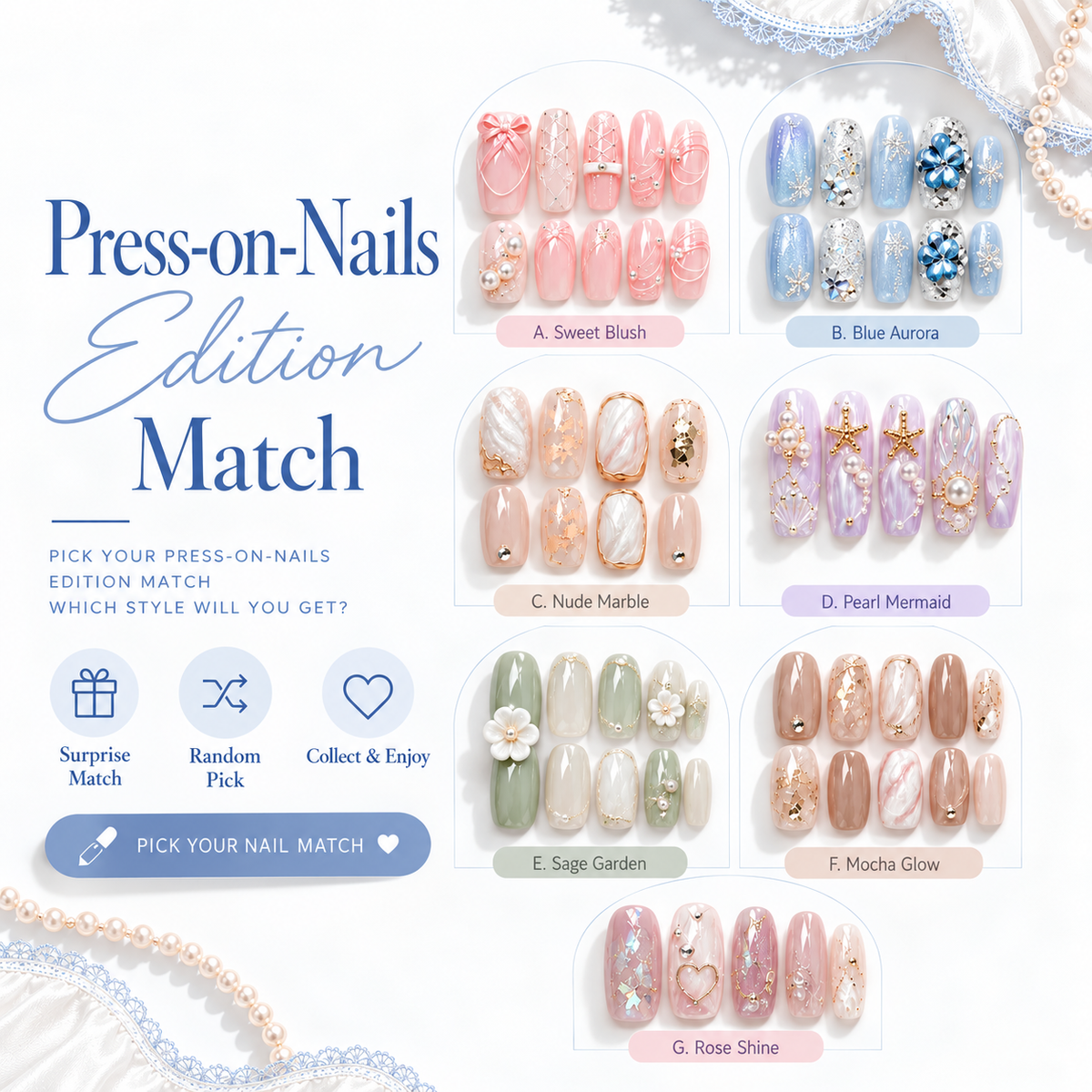 Press-on-Nails Edition Match