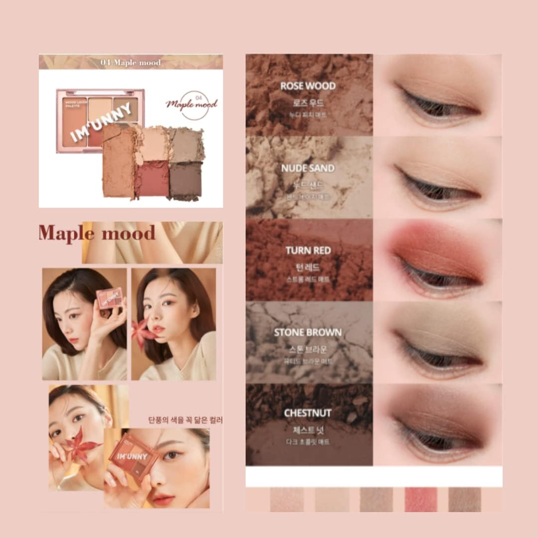 IM UNNY Mood Player Palette 04 Maple Mood