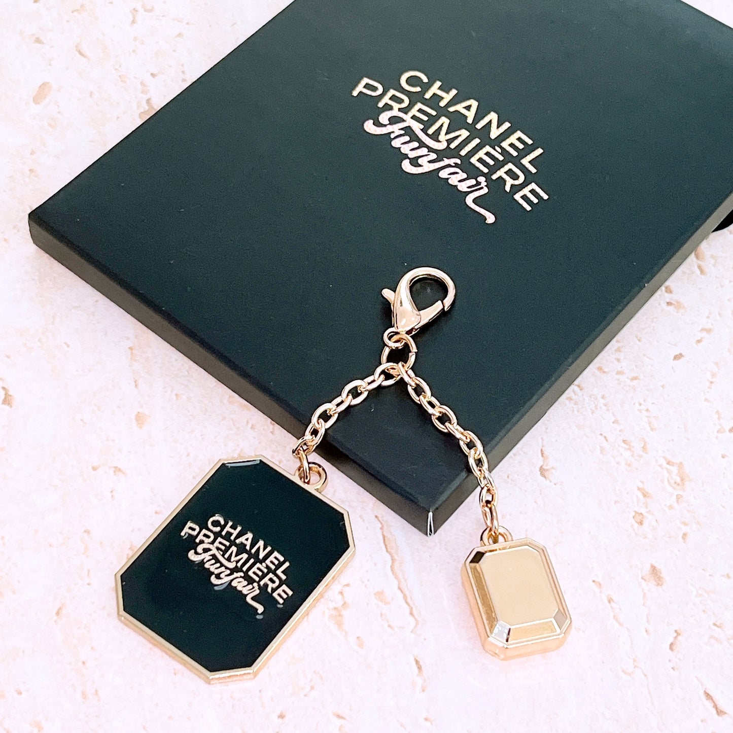 Chanel VIP Gift GWP Premiere Fun Fair Keychain Key Holder Accessories