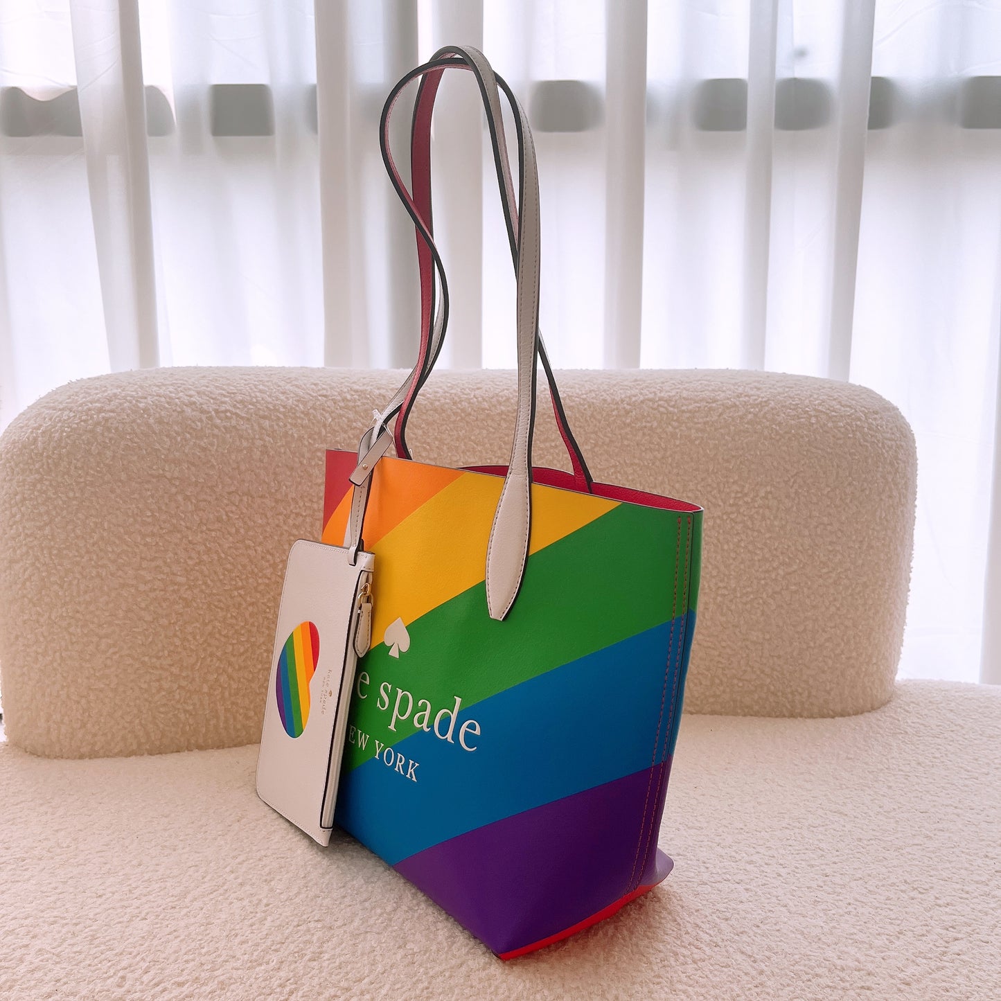 Kate Spade Rainbow Pride Reversible Tote