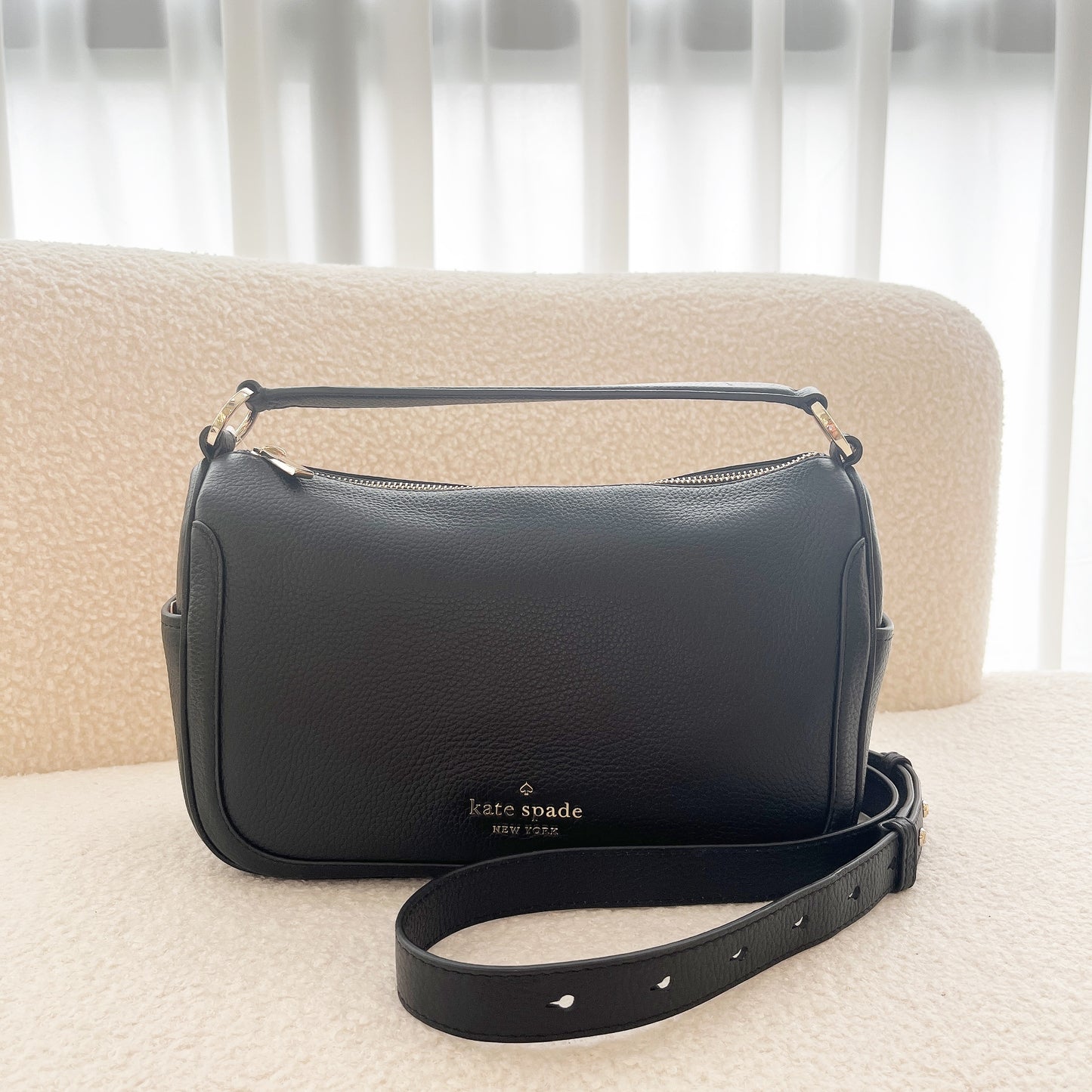 Kate Spade Smoosh Crossbody Bag Black
