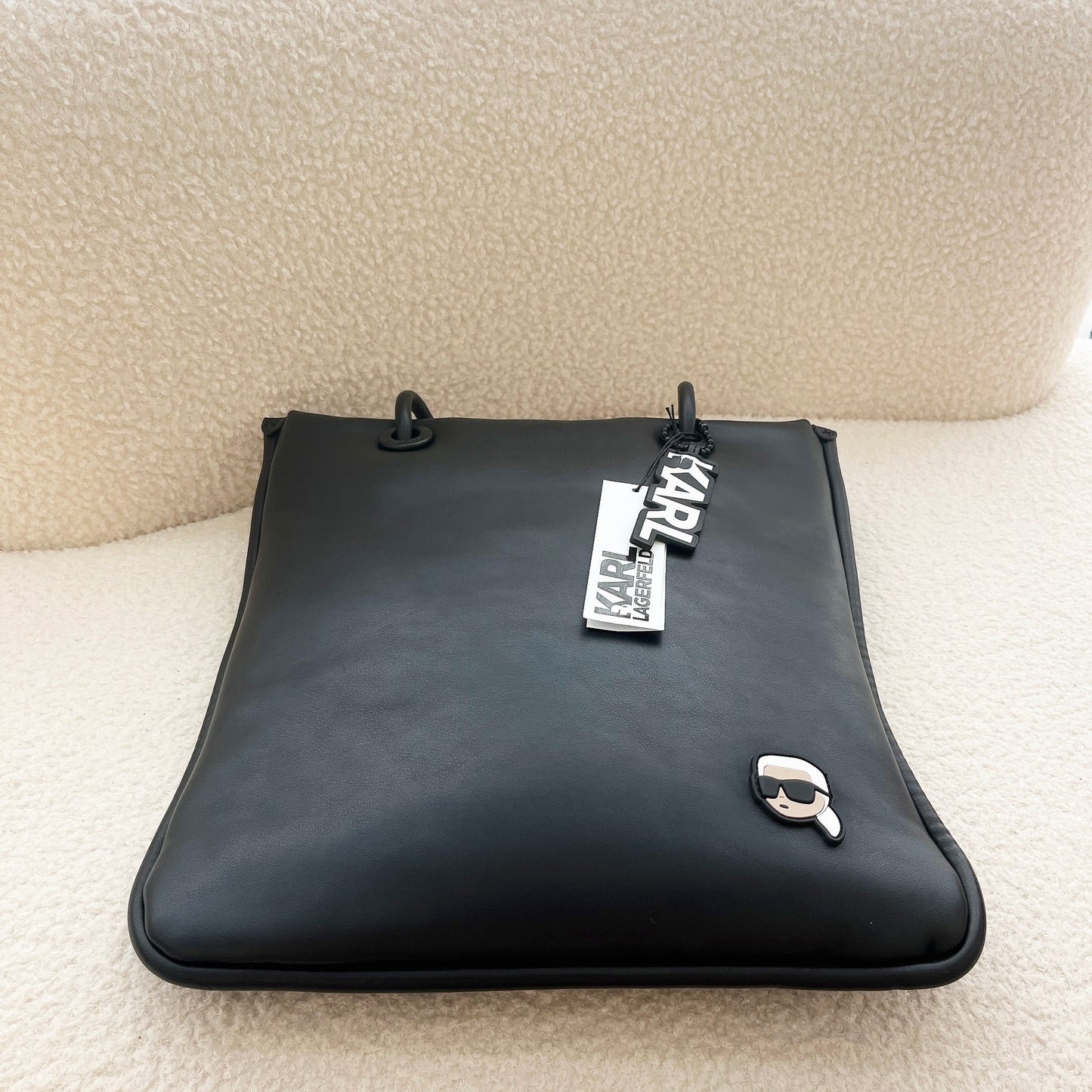 Karl Lagerfeld K/IKONIK 2.0 North-South Tote Bag