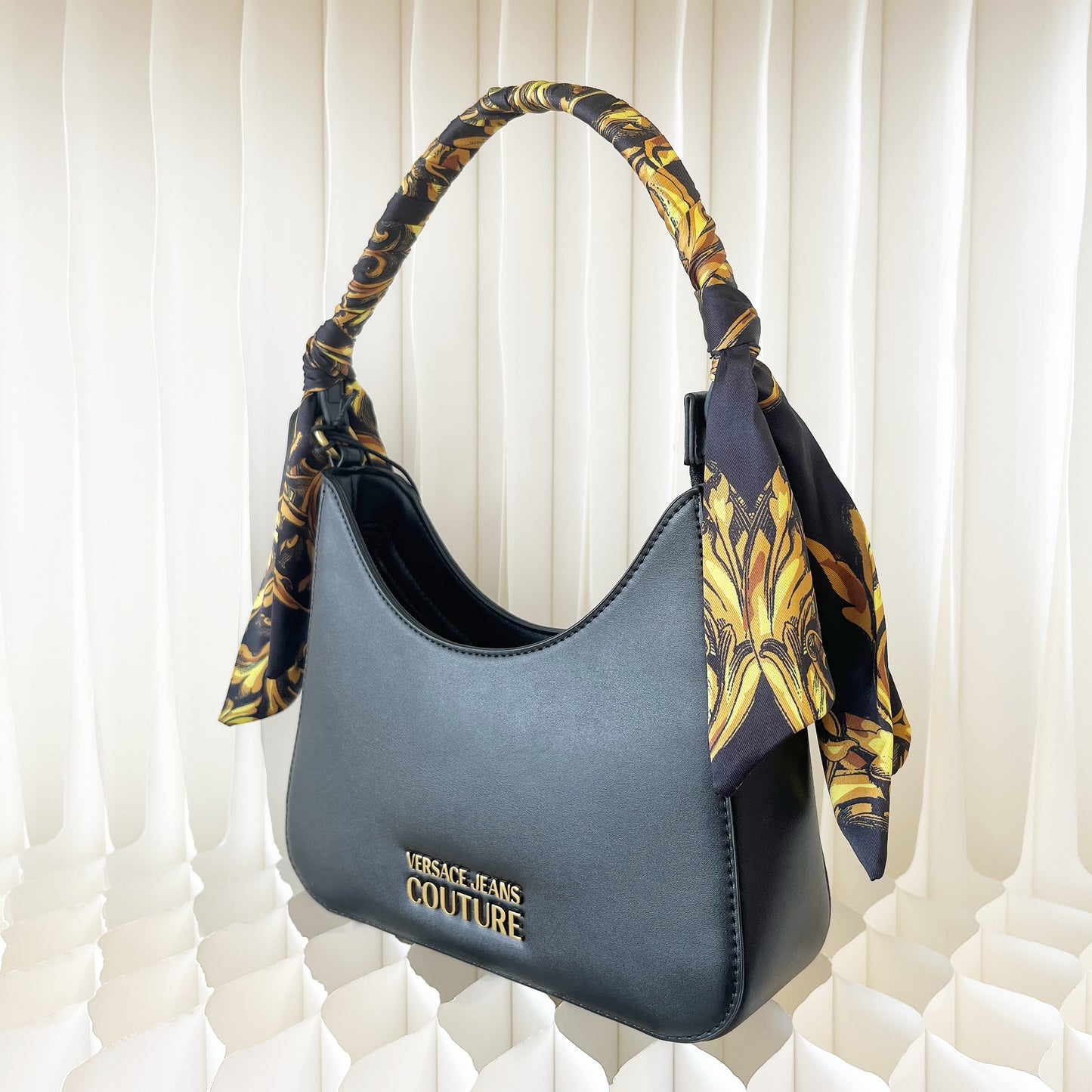 Versace Jeans COUTURE regalia baroque scarf-detail shoulder bag