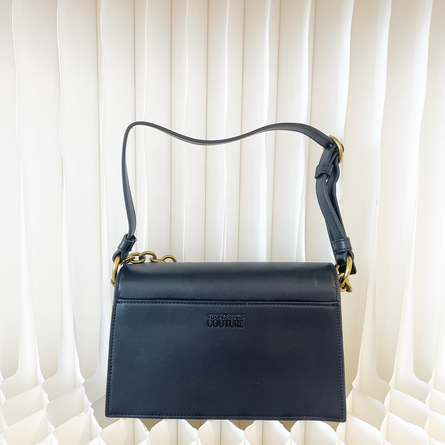 Versace Jeans Couture Black Large Charms Bag