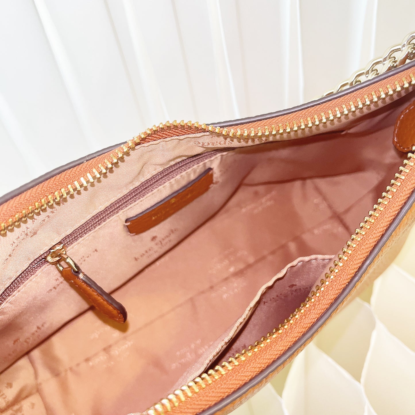 Kate Spade Zippy Convertible Crossbody Bag- Brown