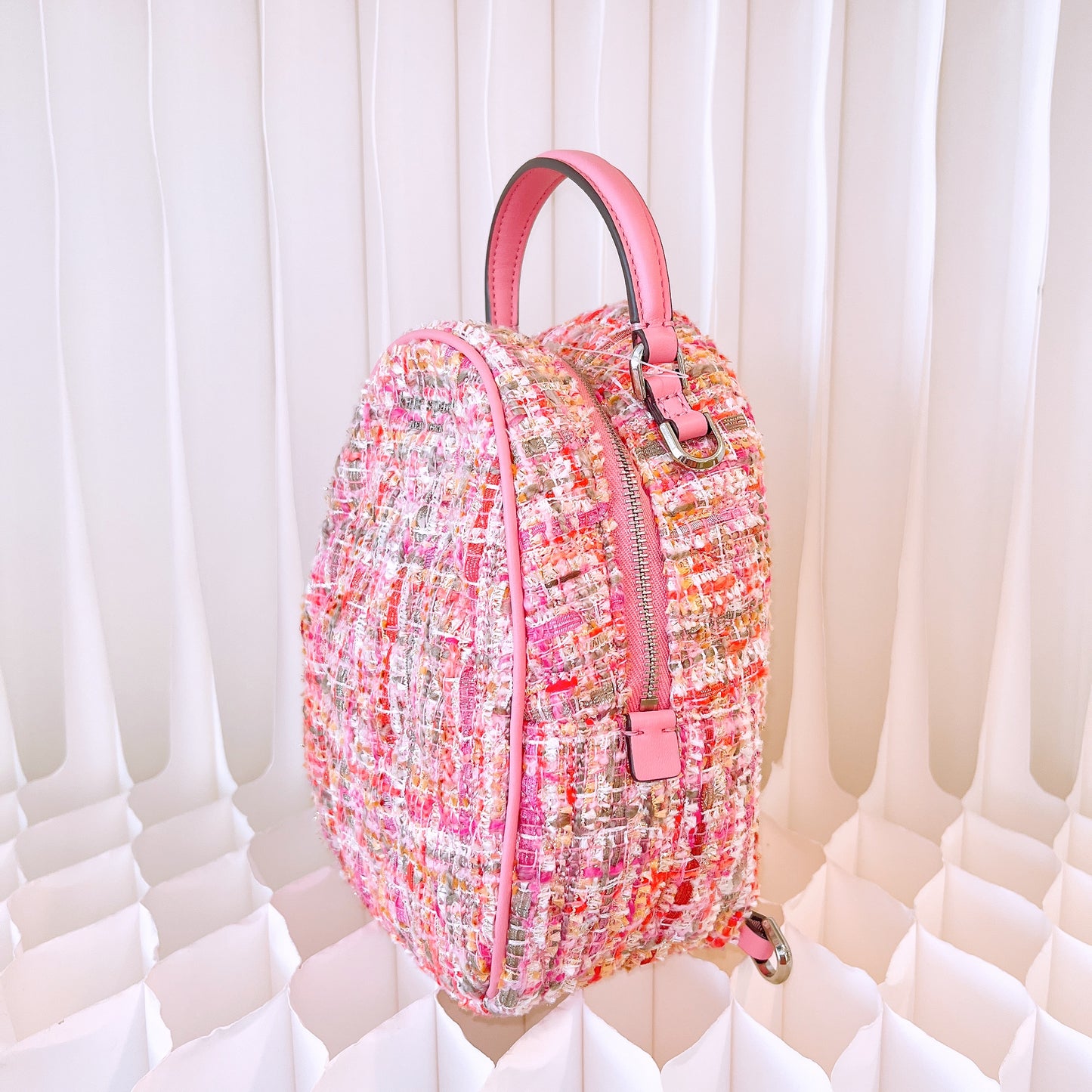 Kate Spade Briar Lane Quilted Tweed Mini Backpack