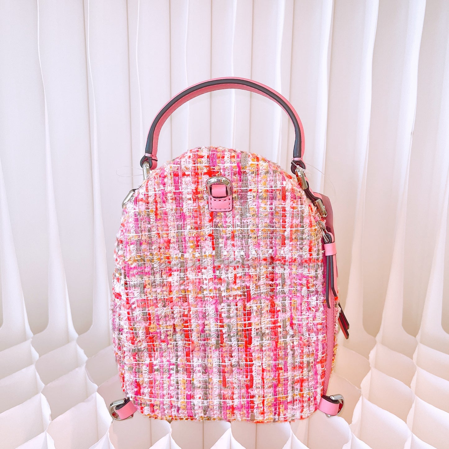 Kate Spade Briar Lane Quilted Tweed Mini Backpack