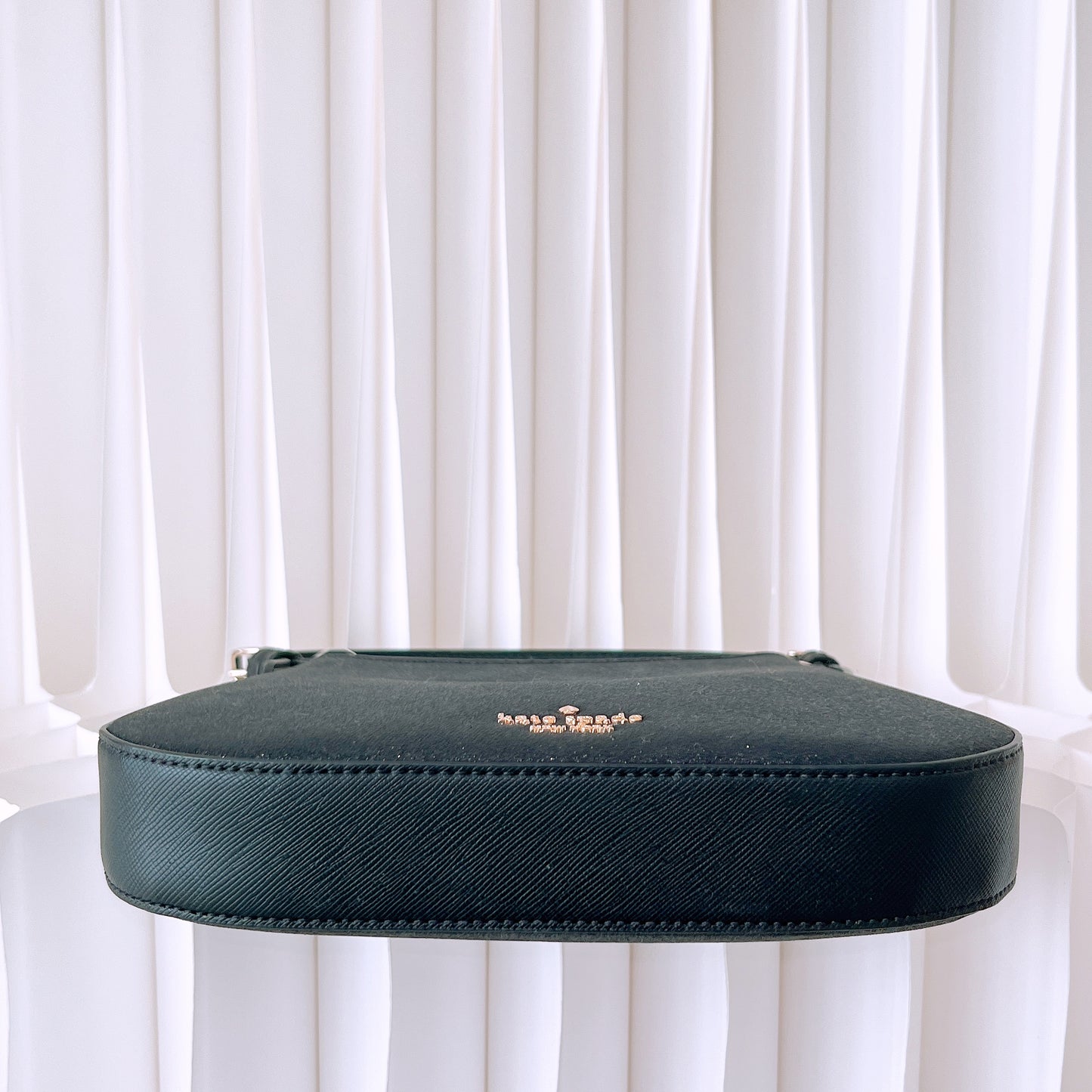 Kate Spade Glimmer Black Leather Shoulder Bag