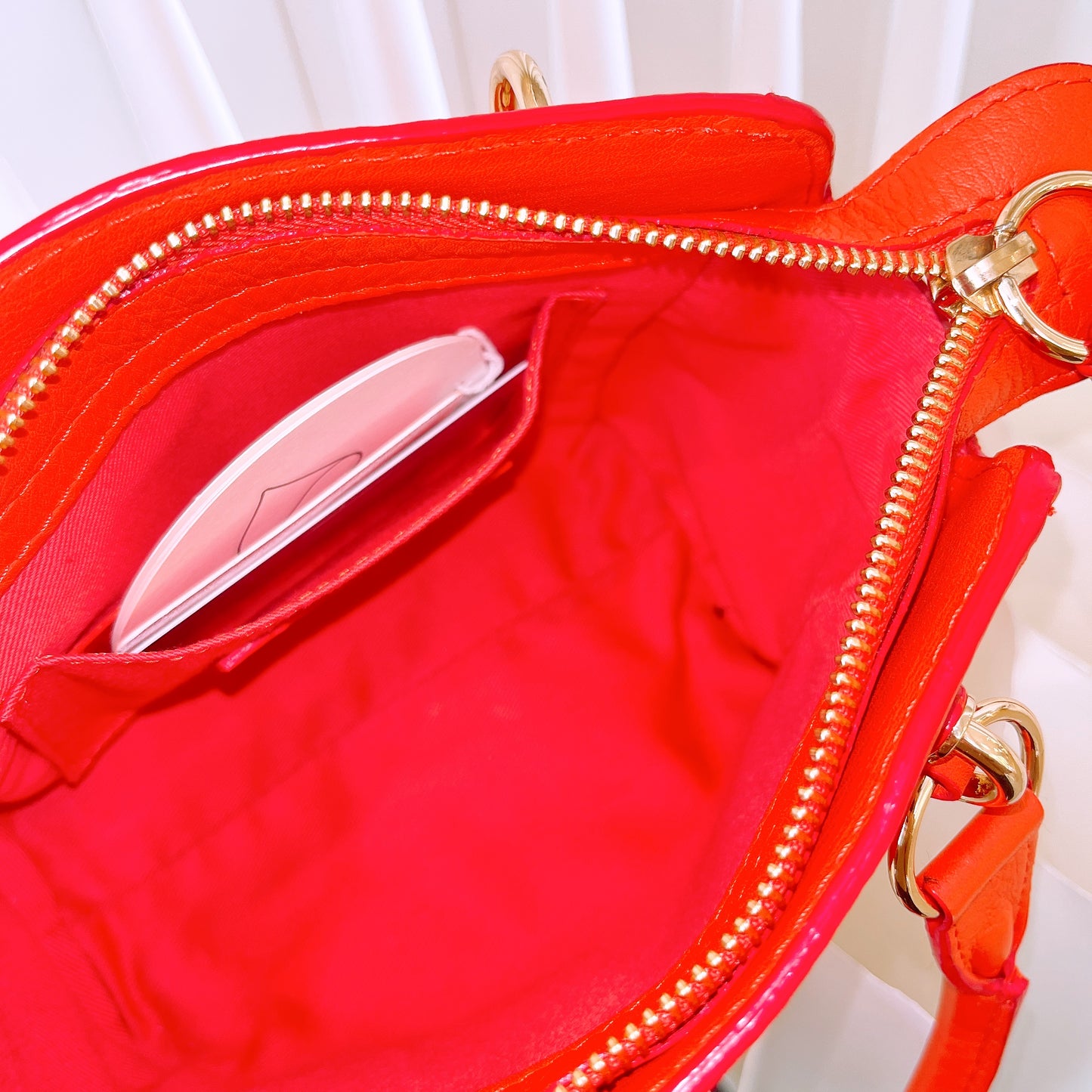 See By Chlo Paige Mini Leather Shoulder Bag in Pink