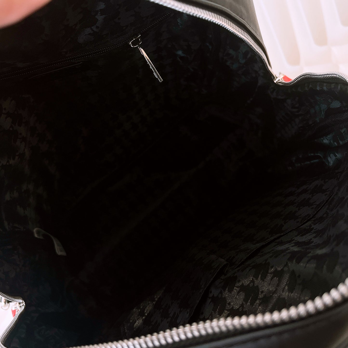 Karl Lagerfeld Kl X Disney Donald Duck On Shade Backpack In Black
