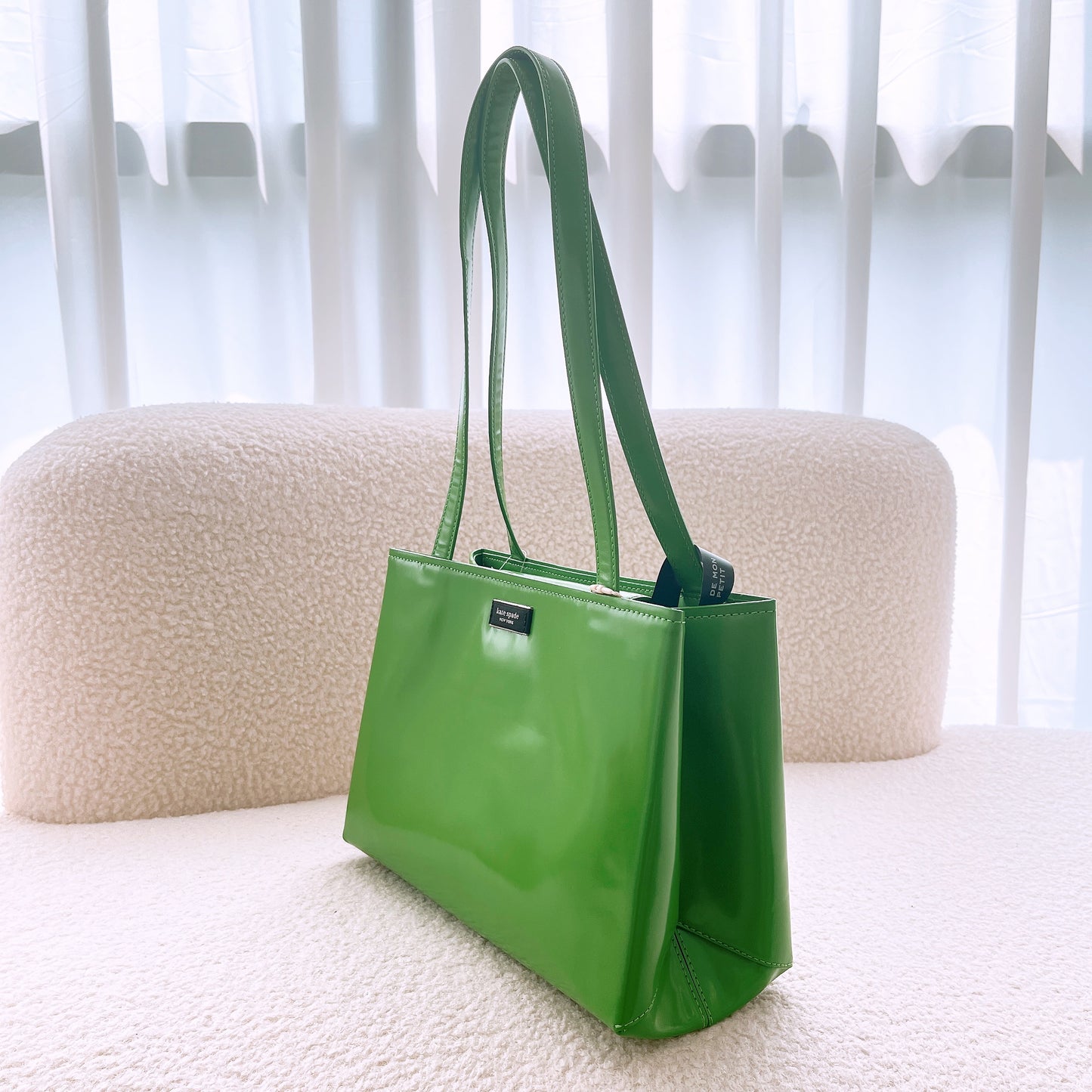 Kate Spade sam icon medium nylon & leather shoulder bag
