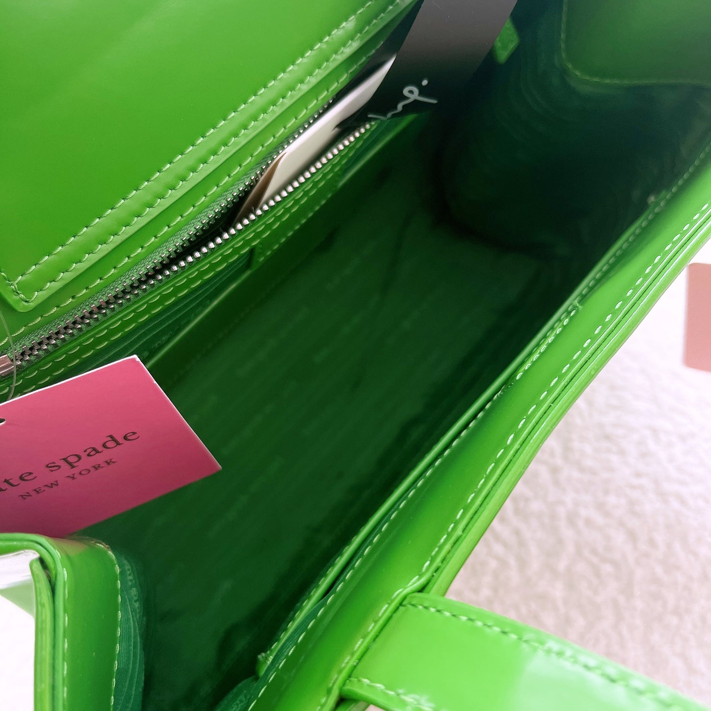 Kate Spade sam icon medium nylon & leather shoulder bag