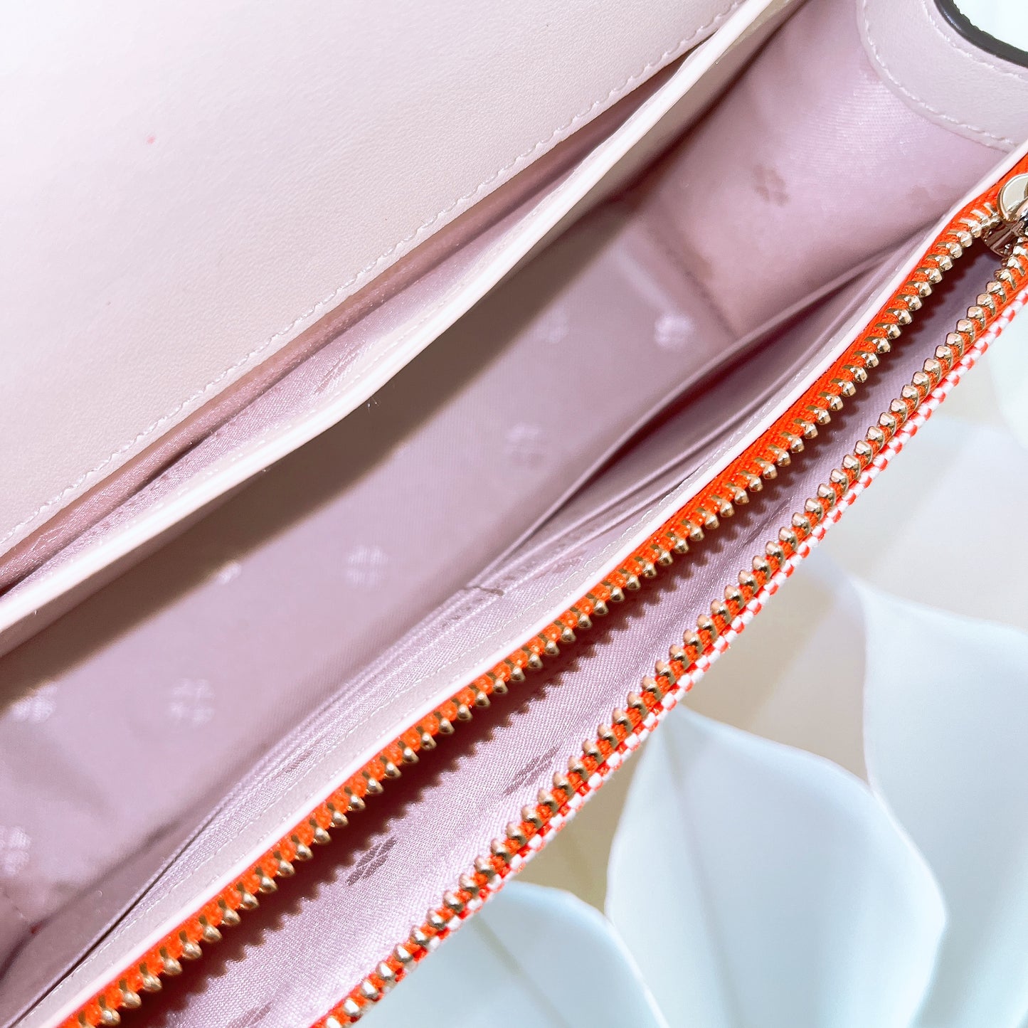 Kate Spade Knott Canvas Flap Crossbody In Dried Apricot Multi