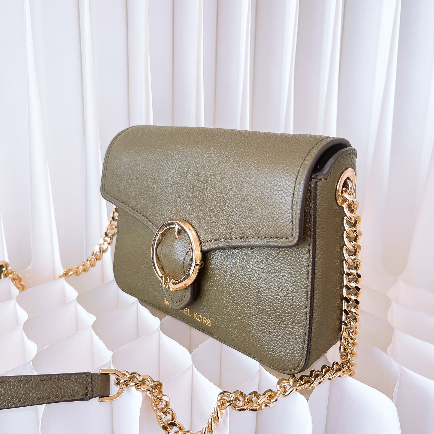 Michael Kors Wanda Small Shoulder Flap Crossbody Handbag