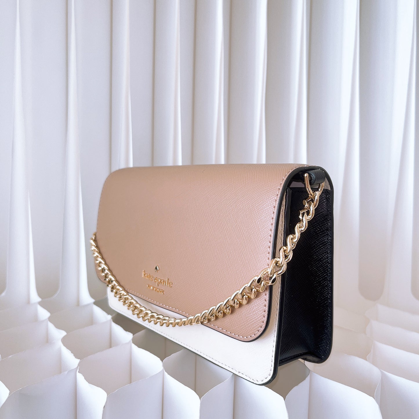 Kate Spade Madison Medium Flap Crossbody Hazelnut