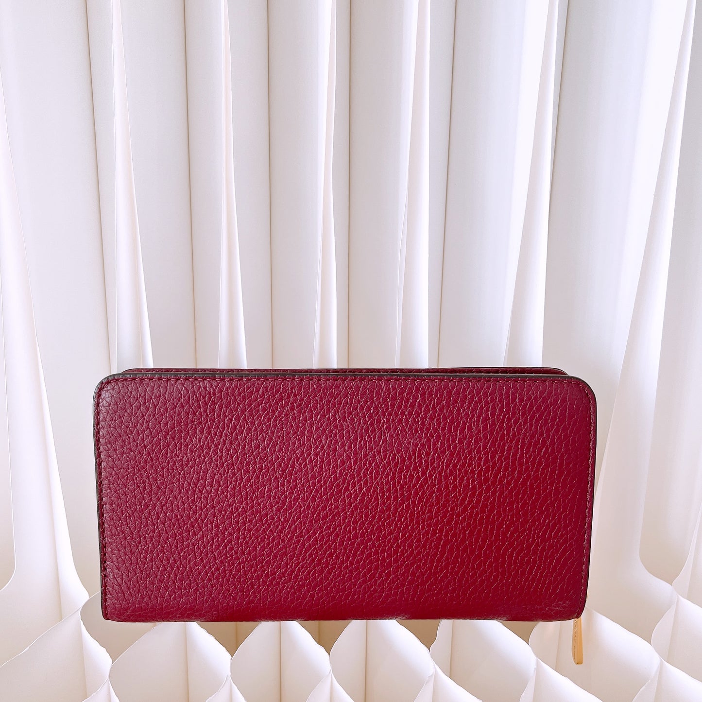 Michael Kors Hamilton Traveler Leather Large Zip Around Wallet