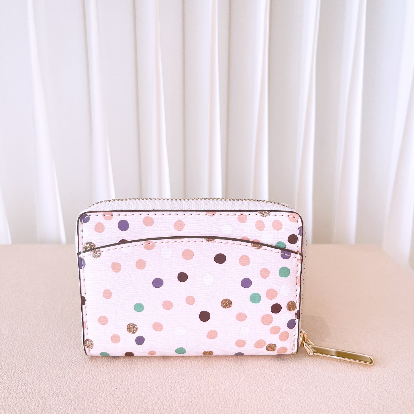 Kate spade Silvia disco polka dot Card Case