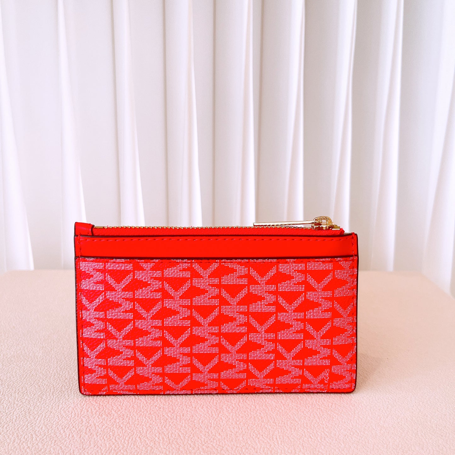 Michael Kors Jet Set Travel Card Case in Dark Sangria