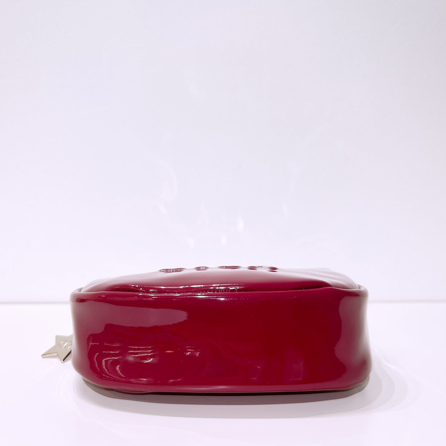 Dior Burgundy Makeup Bag with Star Pull-up