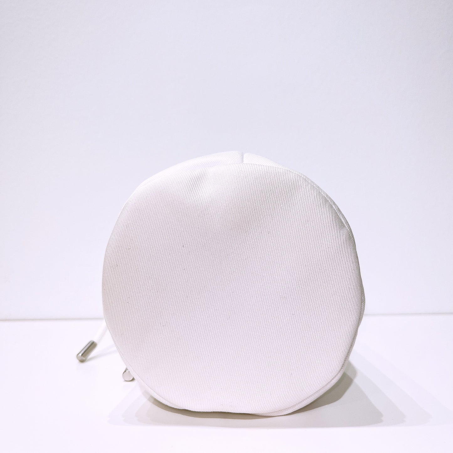 Dior White Drawstring Cosmetic Bag