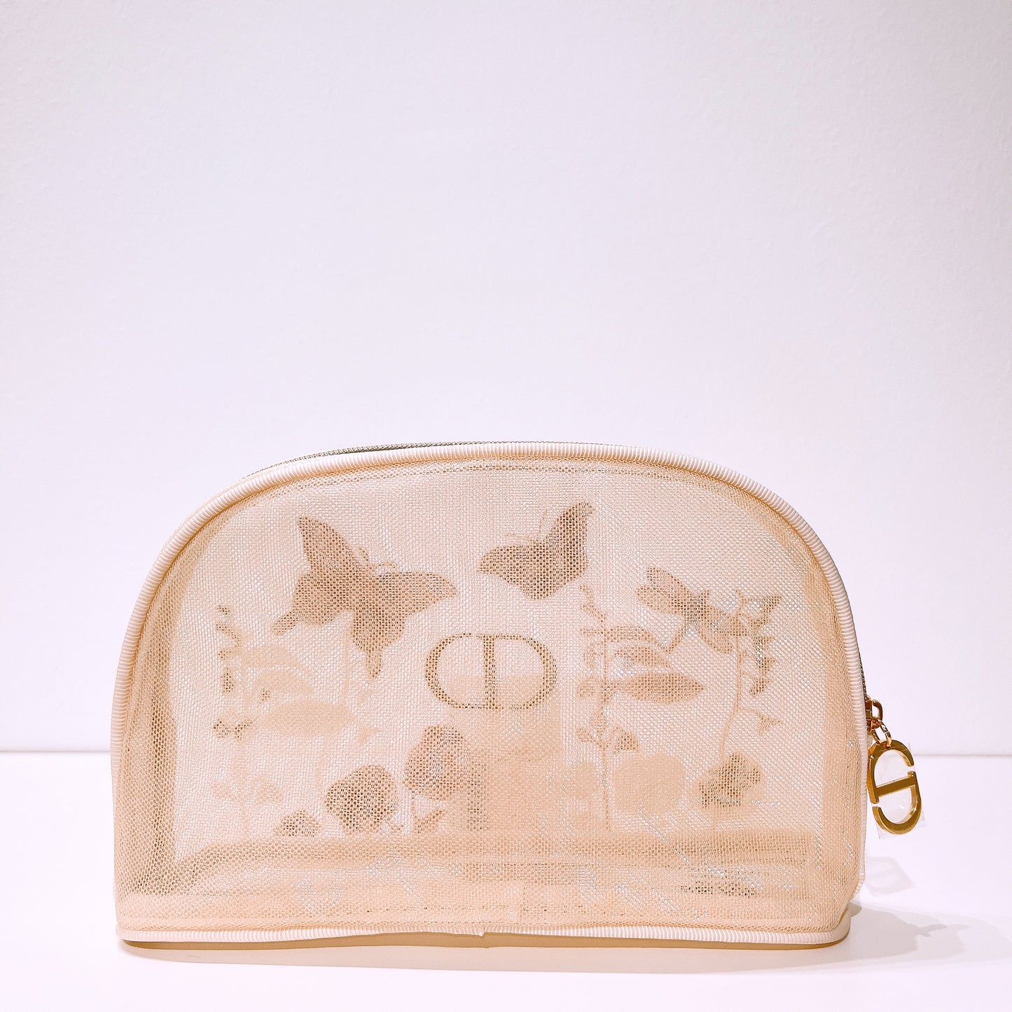 Dior Embroidered Makeup Bag Pouch