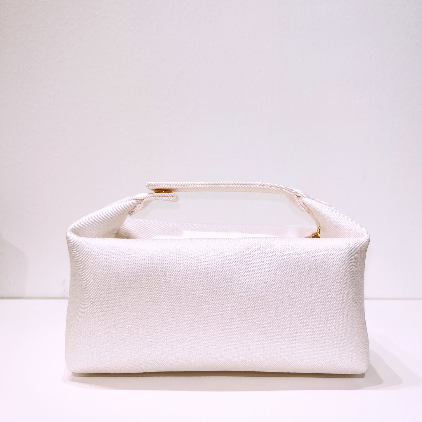 Dior Beauty White Twill Cosmetic Pouch