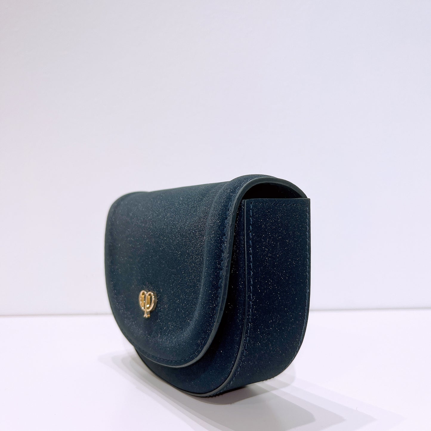 Cle de Peau Beaute Sling Bag/ Clutch In Navy