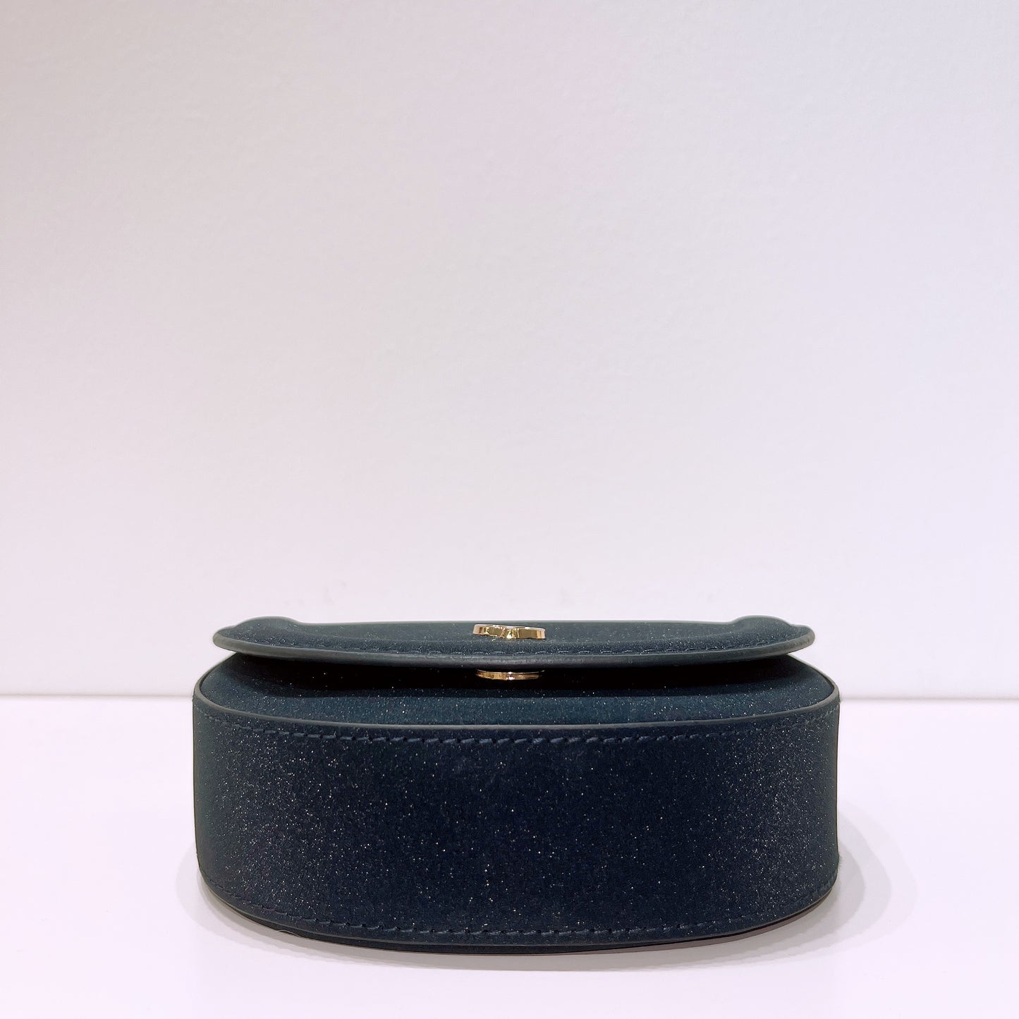 Cle de Peau Beaute Sling Bag/ Clutch In Navy