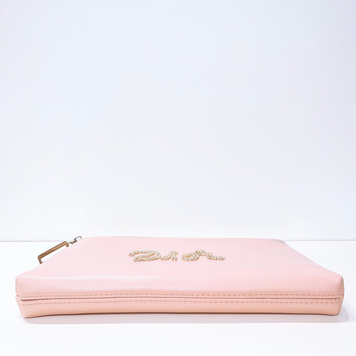 Dior Novelty Pink Leather Fabric Clutch