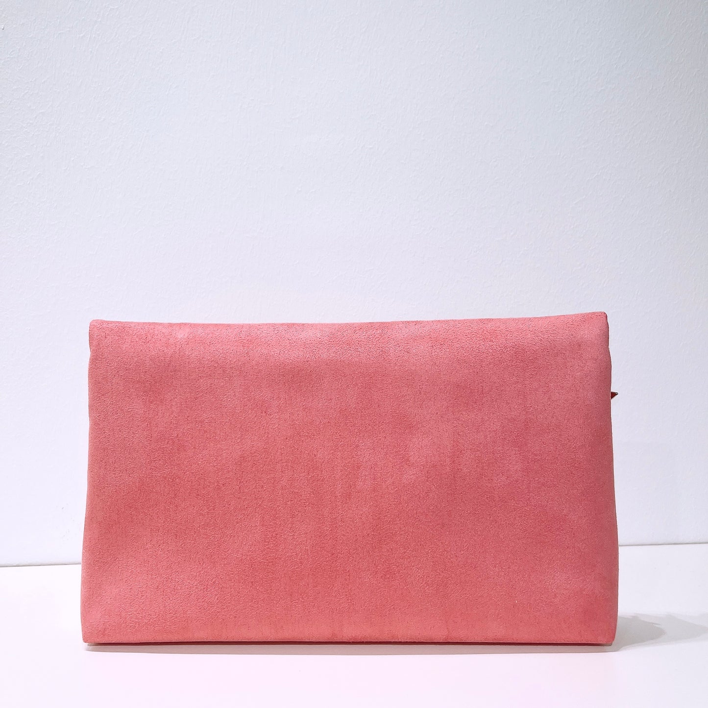 Dior Pink Suede Pouch