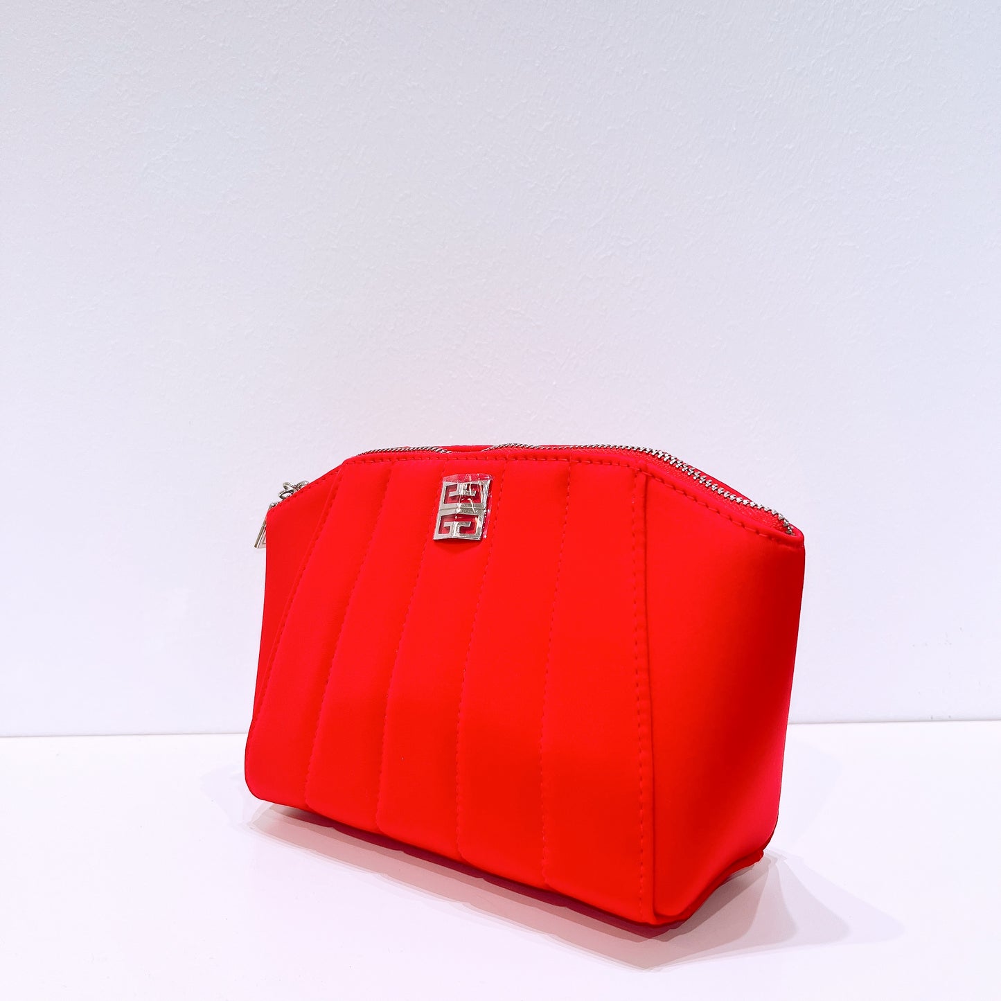 Givenchy Iconic Lipstick Red Pouch Clutch