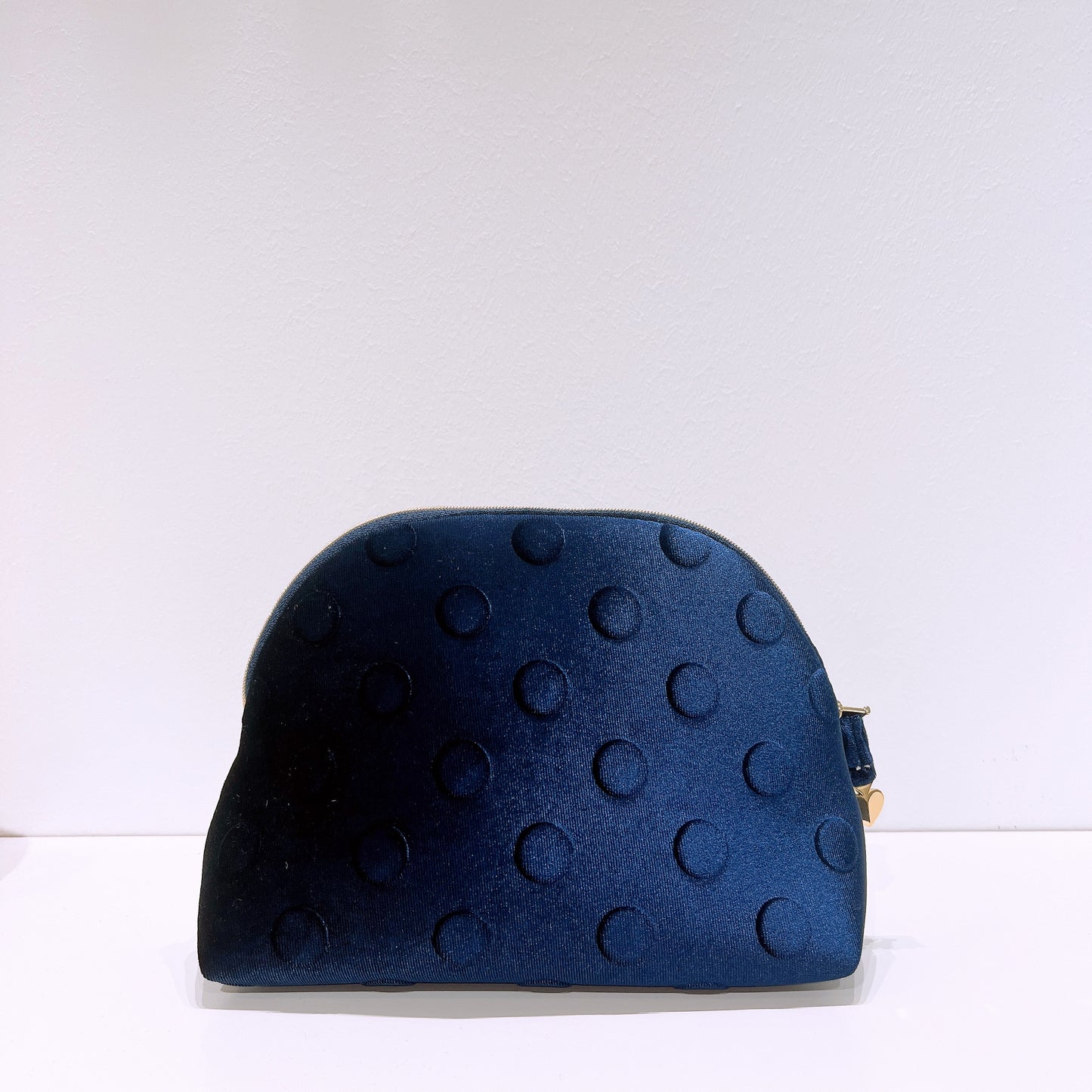 Kate Spade Navy Dot Toiletry Pouch / Makeup Bag