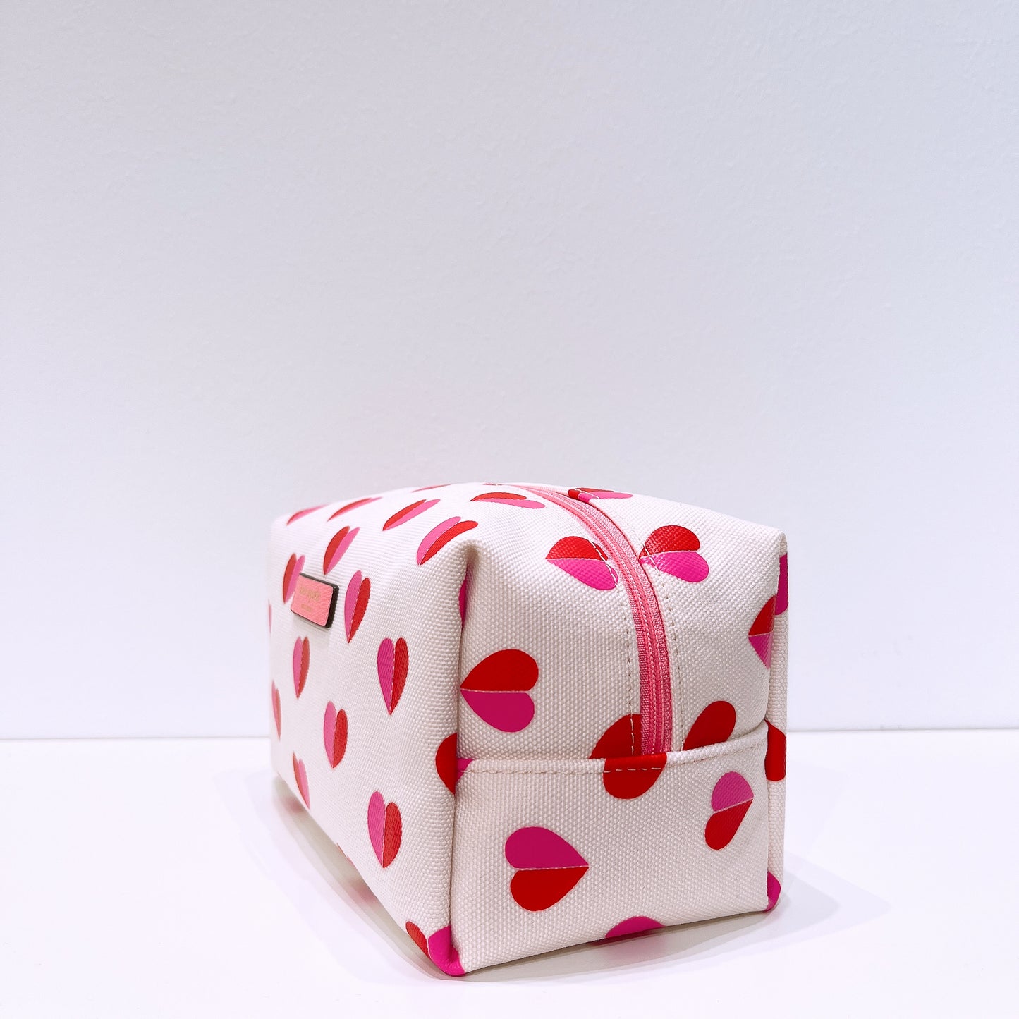 Kate Spade Pink Heart Make Up Bag