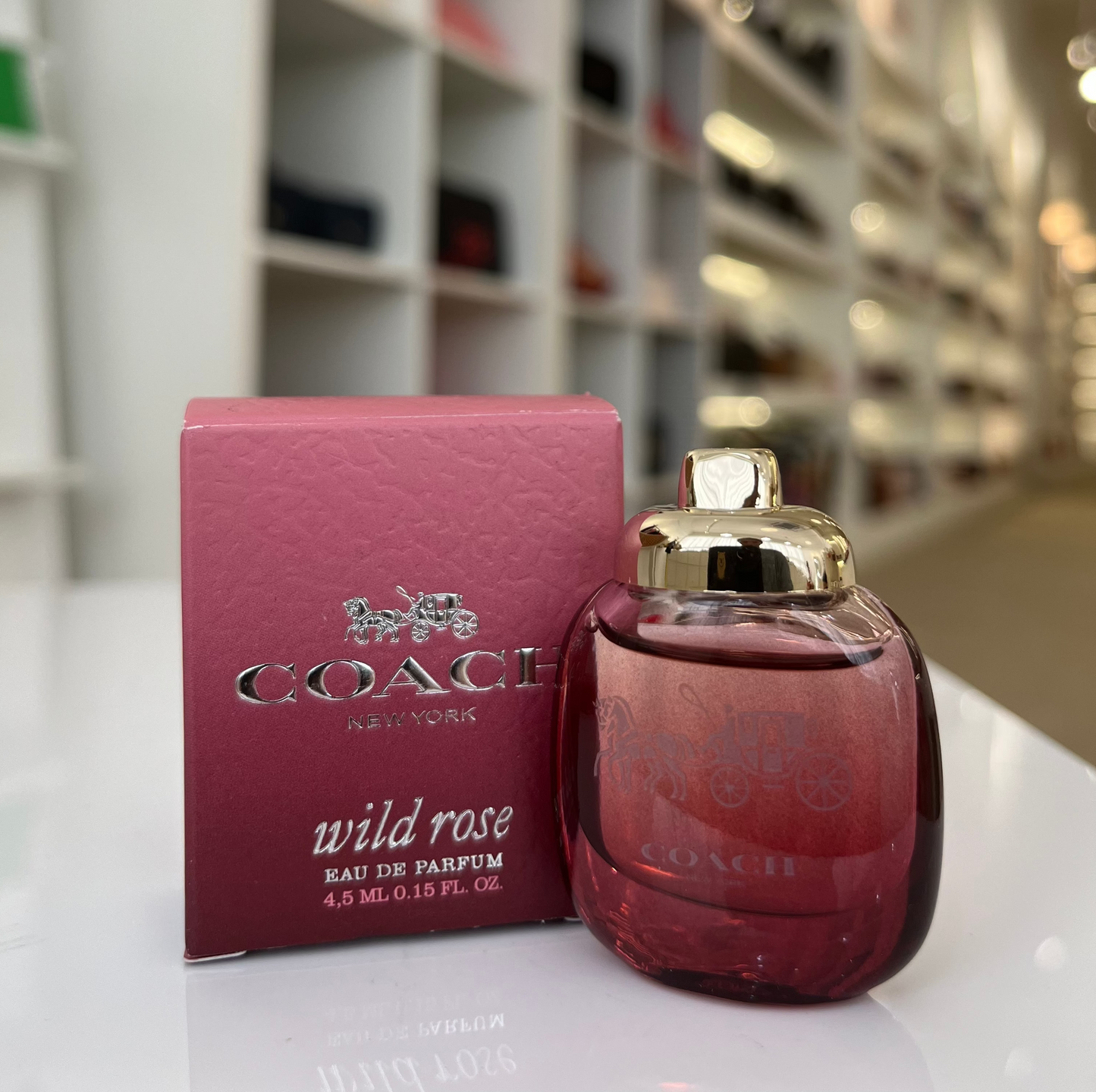 Coach 狂野玫瑰女性淡香水 4.5毫升