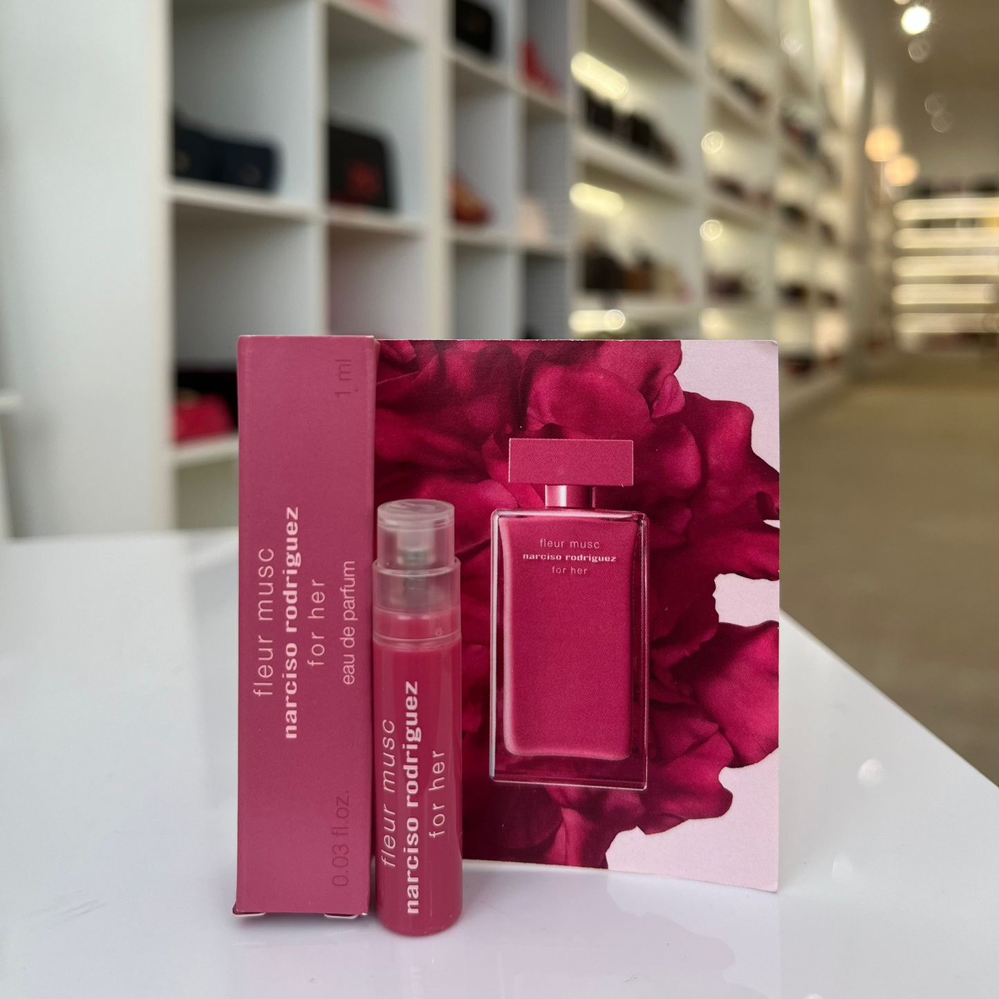 Narciso Rodriguez 嫣紅繆思女性淡香精 Narciso Rodriguez 女性適用 1毫升