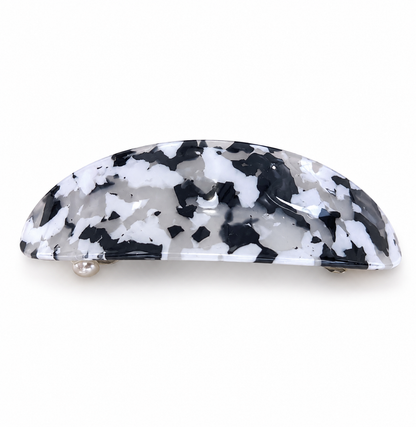 French style Acetate Curved Hair Barrettes