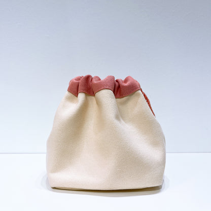 Lancome Canvas drawstring bag