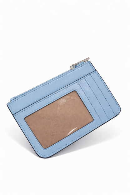 Michael Kors Coin Purses Women Patent Leather Heavenly/Soft Sky