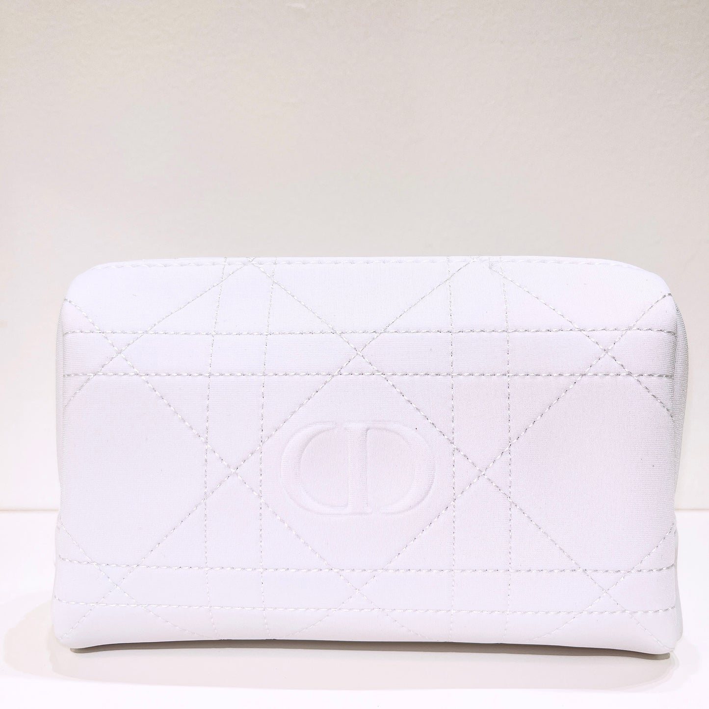 Dior Limited Edition White Makeup Bag