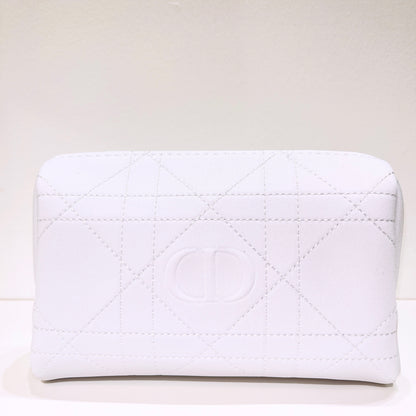 Dior Limited Edition White Makeup Bag