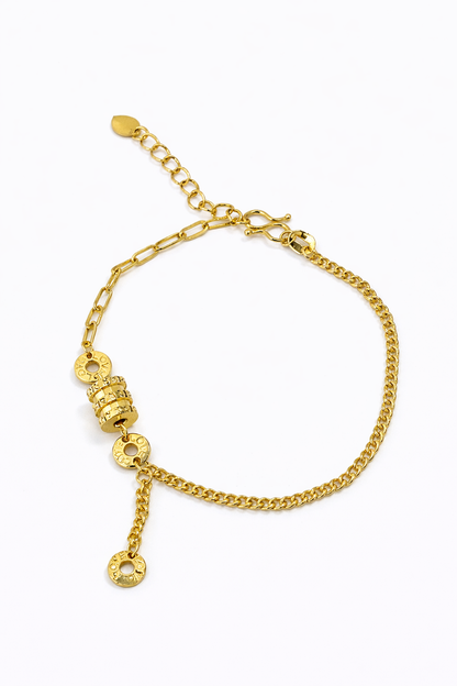 Gold fashion bracelet