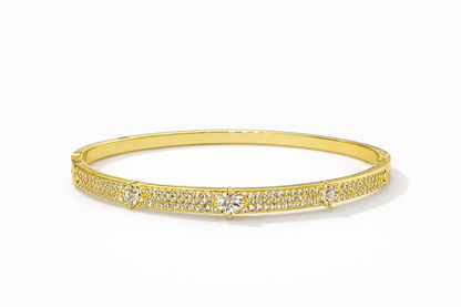 Pavé Diamond Bangle Bracelet