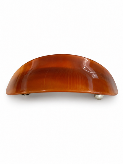 French style Acetate Curved Hair Barrettes