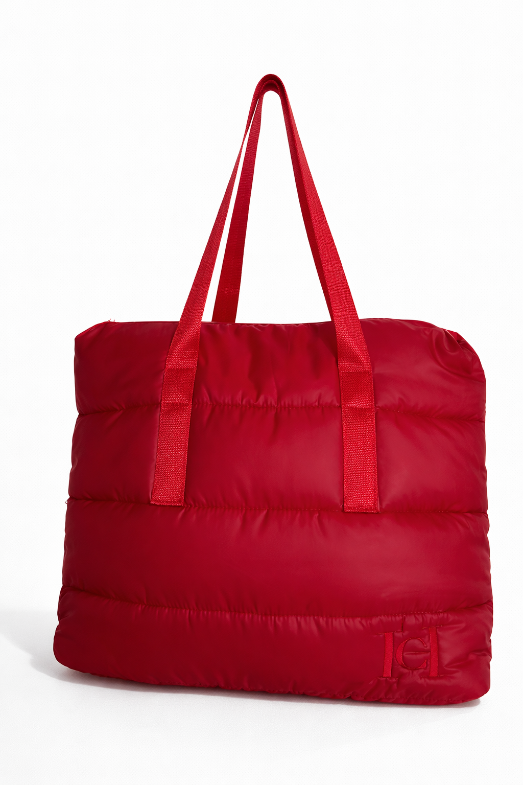 Carolina Herrera Red Puffer Bag