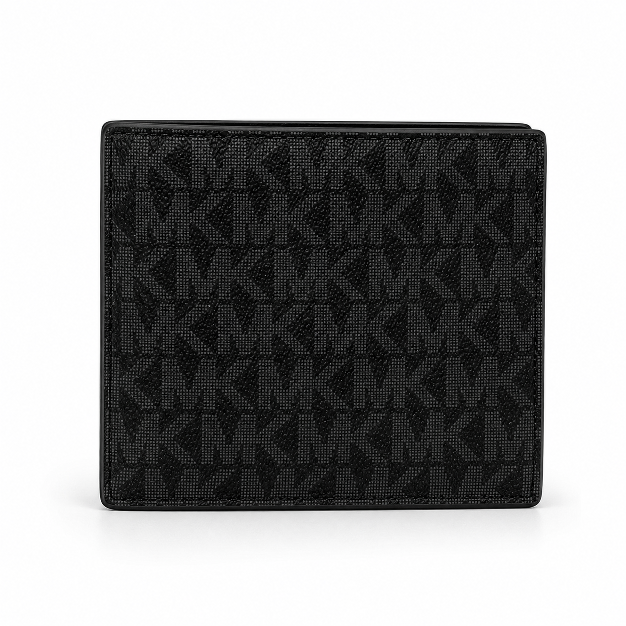 Michael Kors Barcelona Logo Billfold Wallet – Black Signature