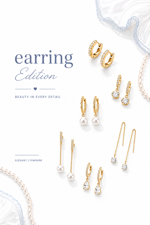 Lucky Scoop For Earring Collection