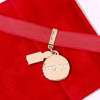 Giorgio Armani Beauty red velvet charm bracelet