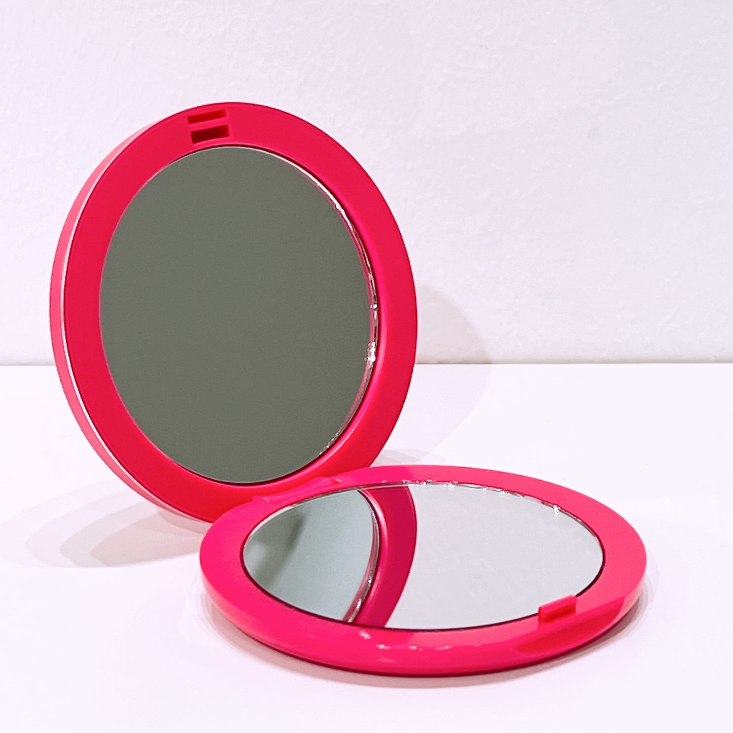 Dior Cosmetic Beauty Makeup Compact Mirror Rose Red