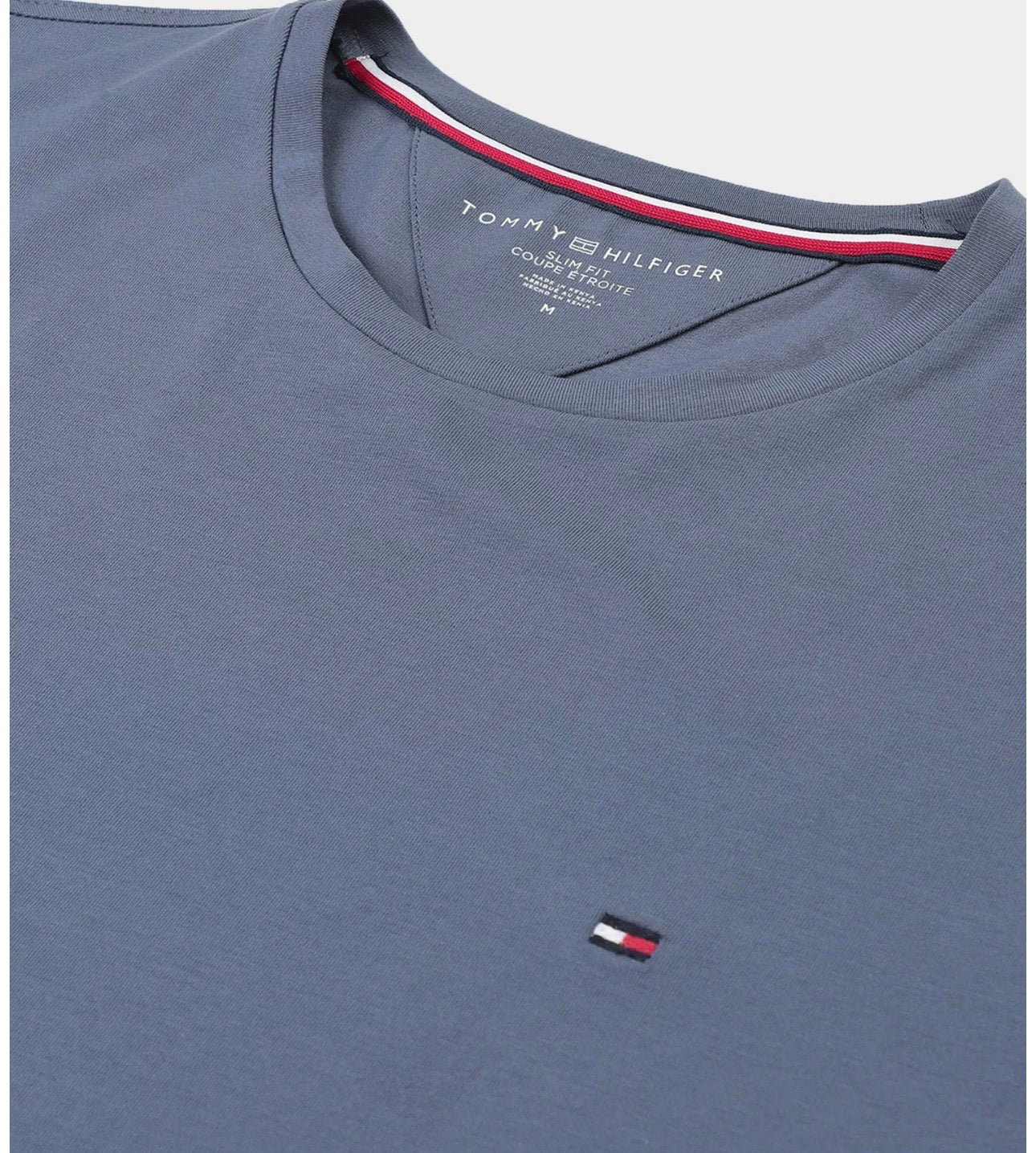 Tommy Hilfiger Cotton Short Sleeves Round Neck T-shirt Blue